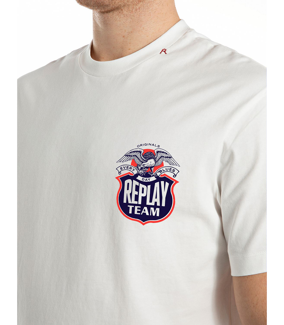 リラックスフィット ヘビーコットンジャージーグラフィック Tシャツ 詳細画像 ホワイト 3